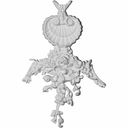 Ekena Millwork 8 3/4"W x 12 5/8"H x 1 1/4"P Jackson Onlay ONL09X13X01JA